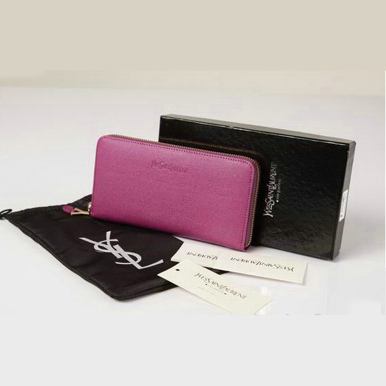 241153 Yves Saint Laurent Zippy Wallet 241153 Viola